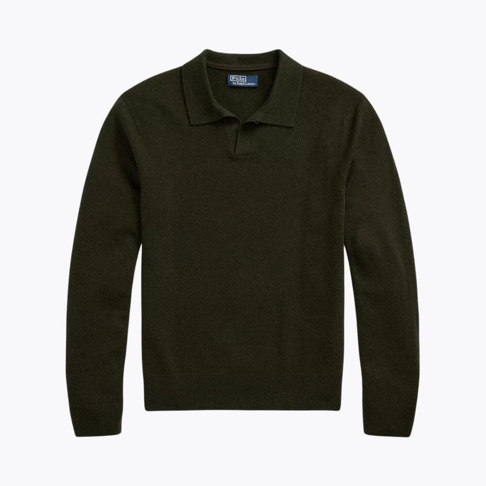 Regular Fit Wool Collared Sweater