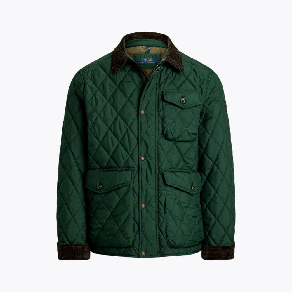 Quilted Water-Repellent Insulated Jacket