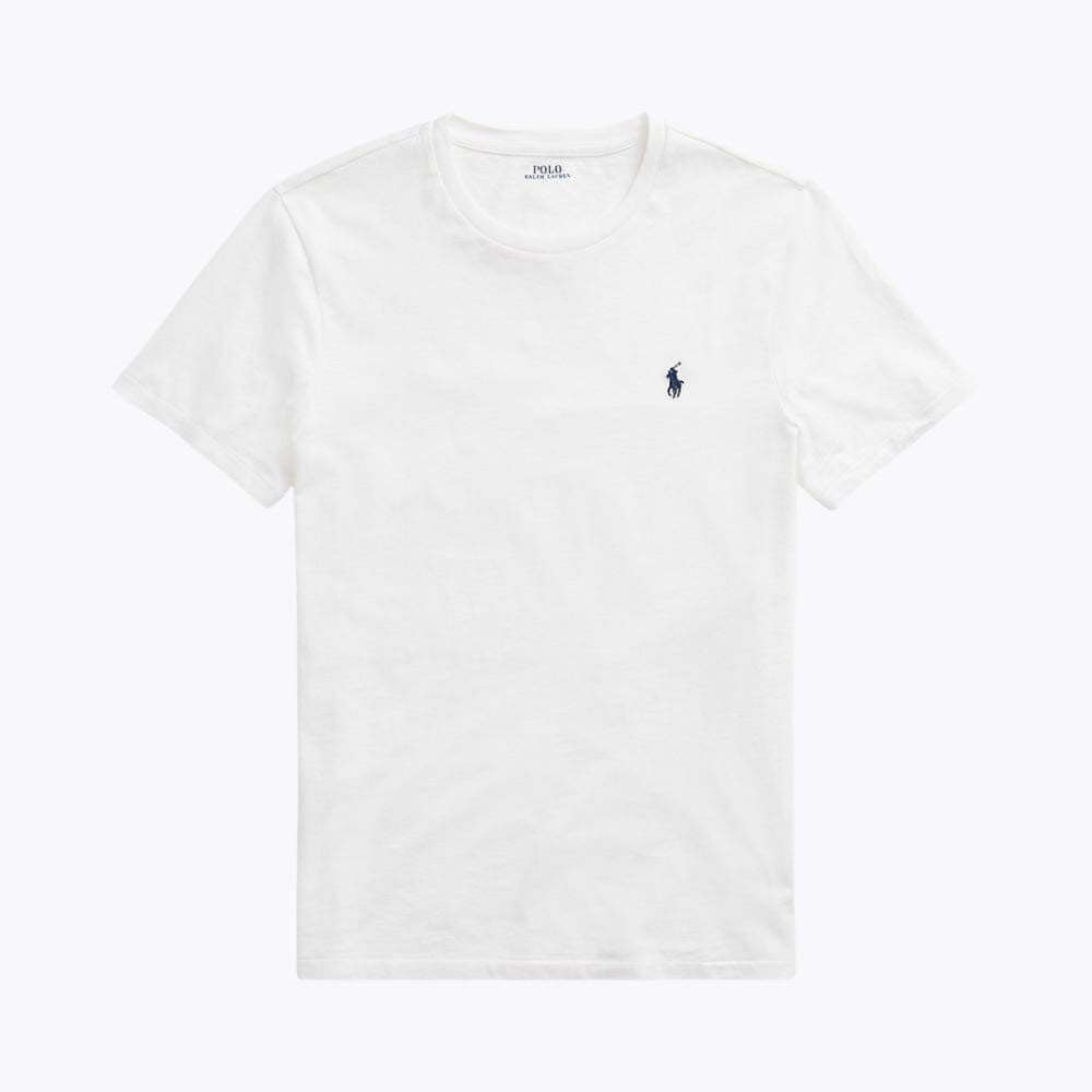 Fitted Cotton Crewneck T-Shirt