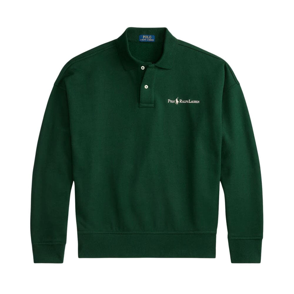 Collared Fleece Sweatshirt