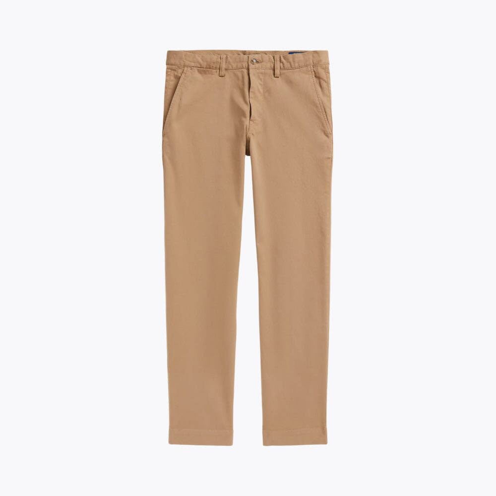 Straight Fit Stretch Cotton Chino Pants