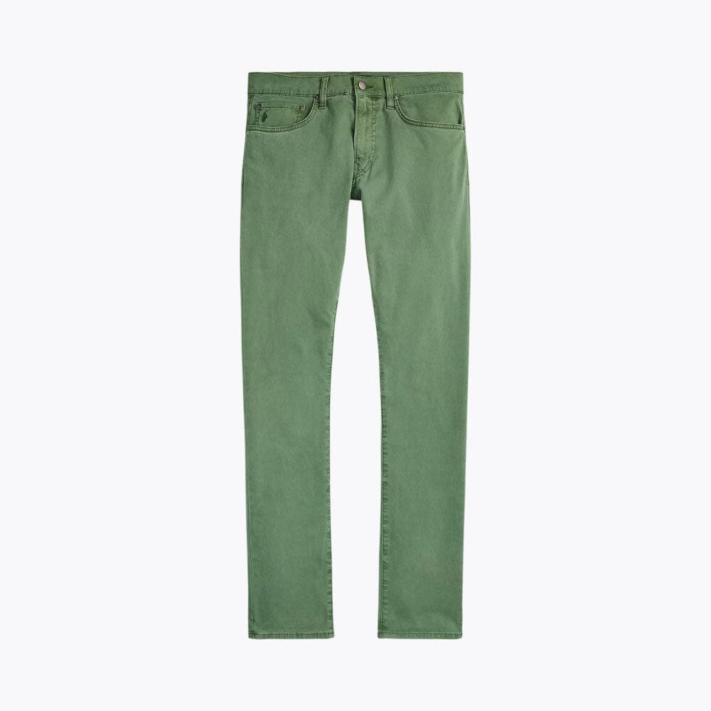 Slim Fit Wrinkle-Resistant Cotton Twill Pants