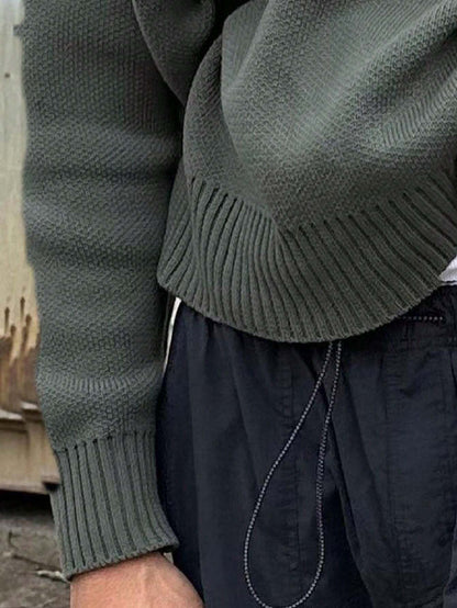 Old Money Casual Knit Sweater
