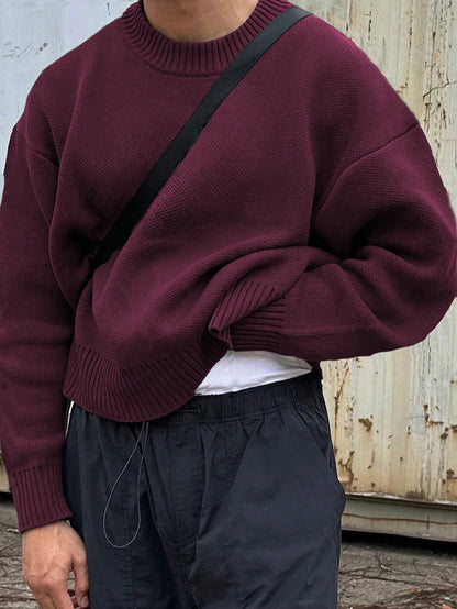 Old Money Casual Knit Sweater