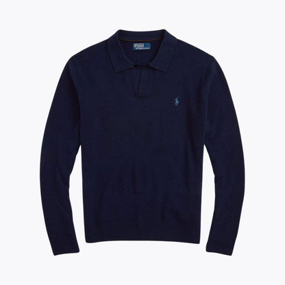 Regular Fit Wool Collared Sweater