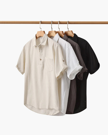 C&B- Linen Polo