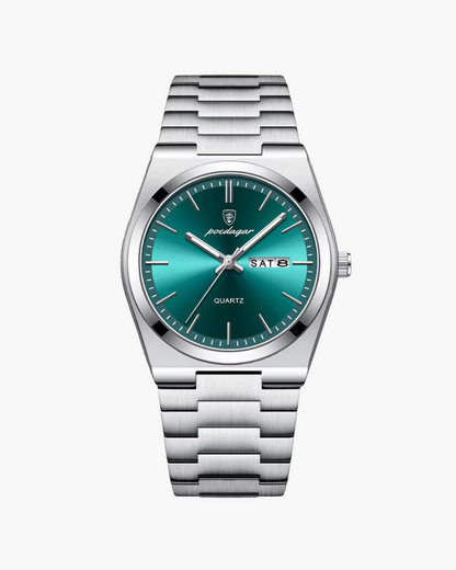 Marine Quarz Uhr