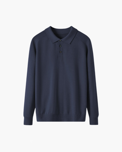 100% Premium Wolle Polo