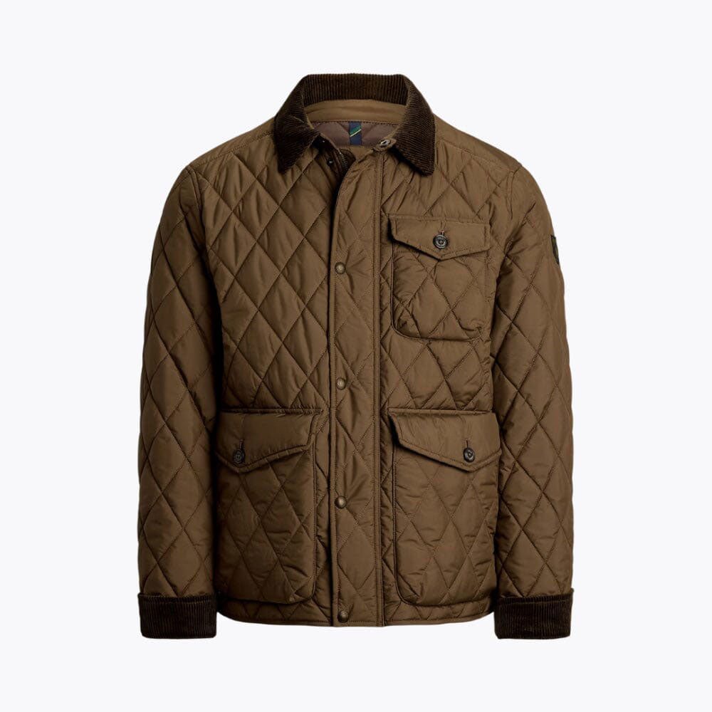 Quilted Water-Repellent Insulated Jacket