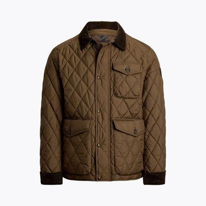 Quilted Water-Repellent Insulated Jacket