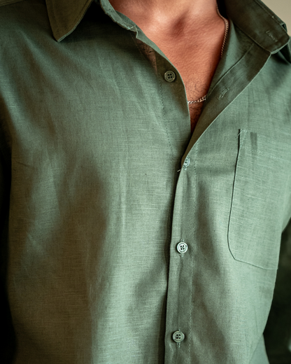 Cape Town – 100% Linen Shirt