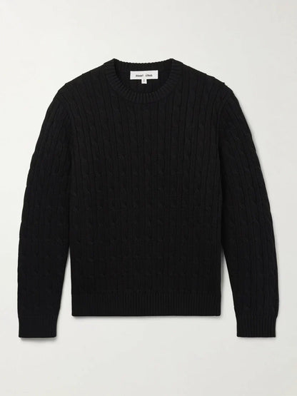 Old Money Cable-knit Pullover