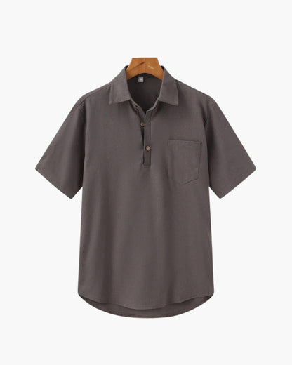 C&B- Linen Polo