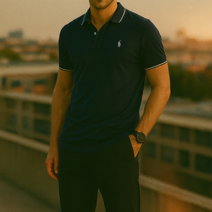 Slim Fit Cotton-Blend Shirt Duo - Buy 1, Get 1 Free