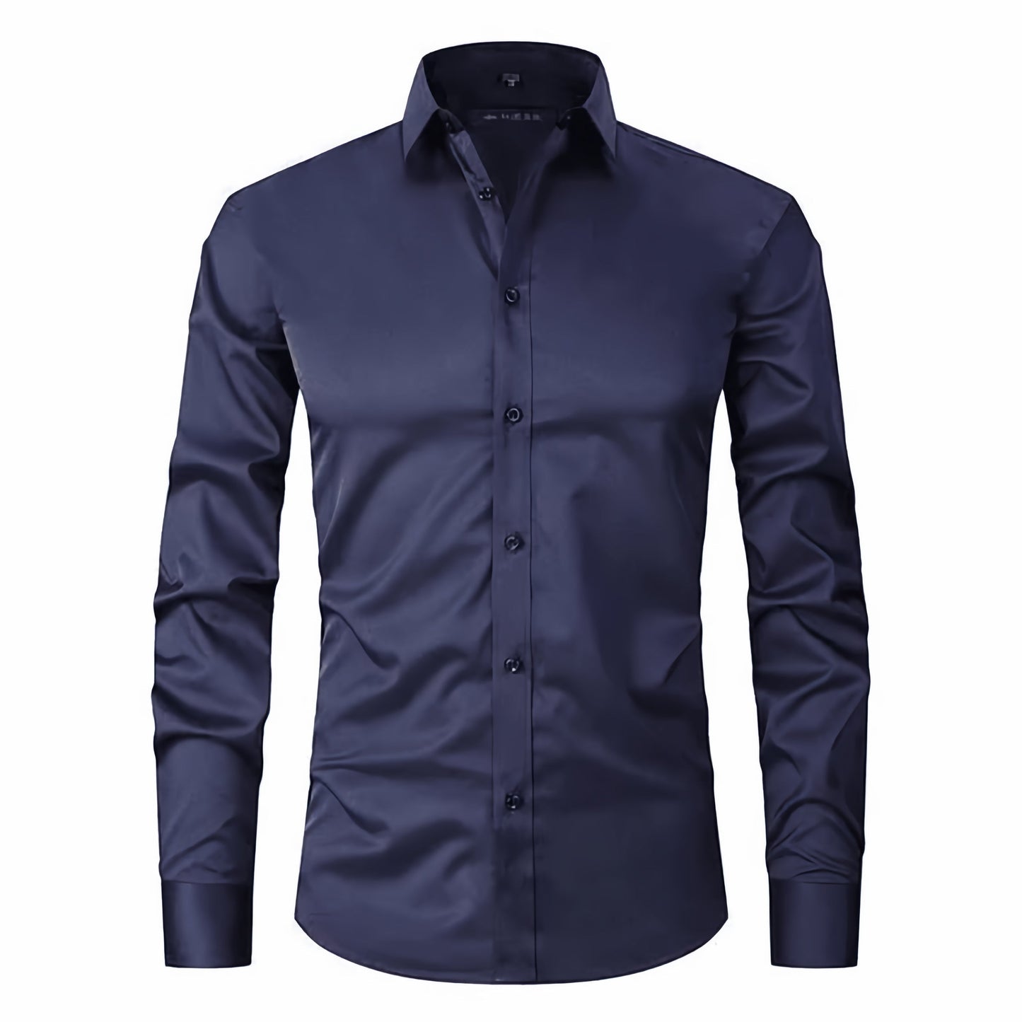 Old Money Stretch Button-up Shirt