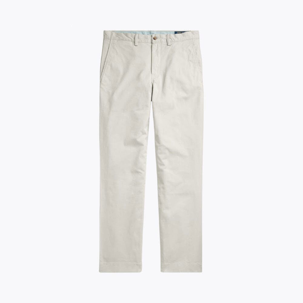 Straight Fit Stretch Cotton Pants