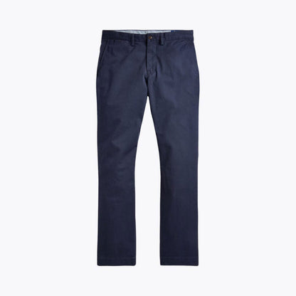 Straight Fit Stretch Cotton Pants