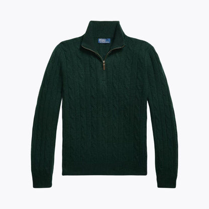 Premium Quarter-Zip Knit Sweater