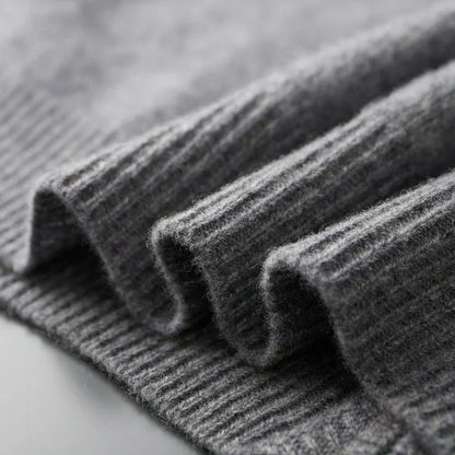Old Money Pure Cashmere Zip Cardigan