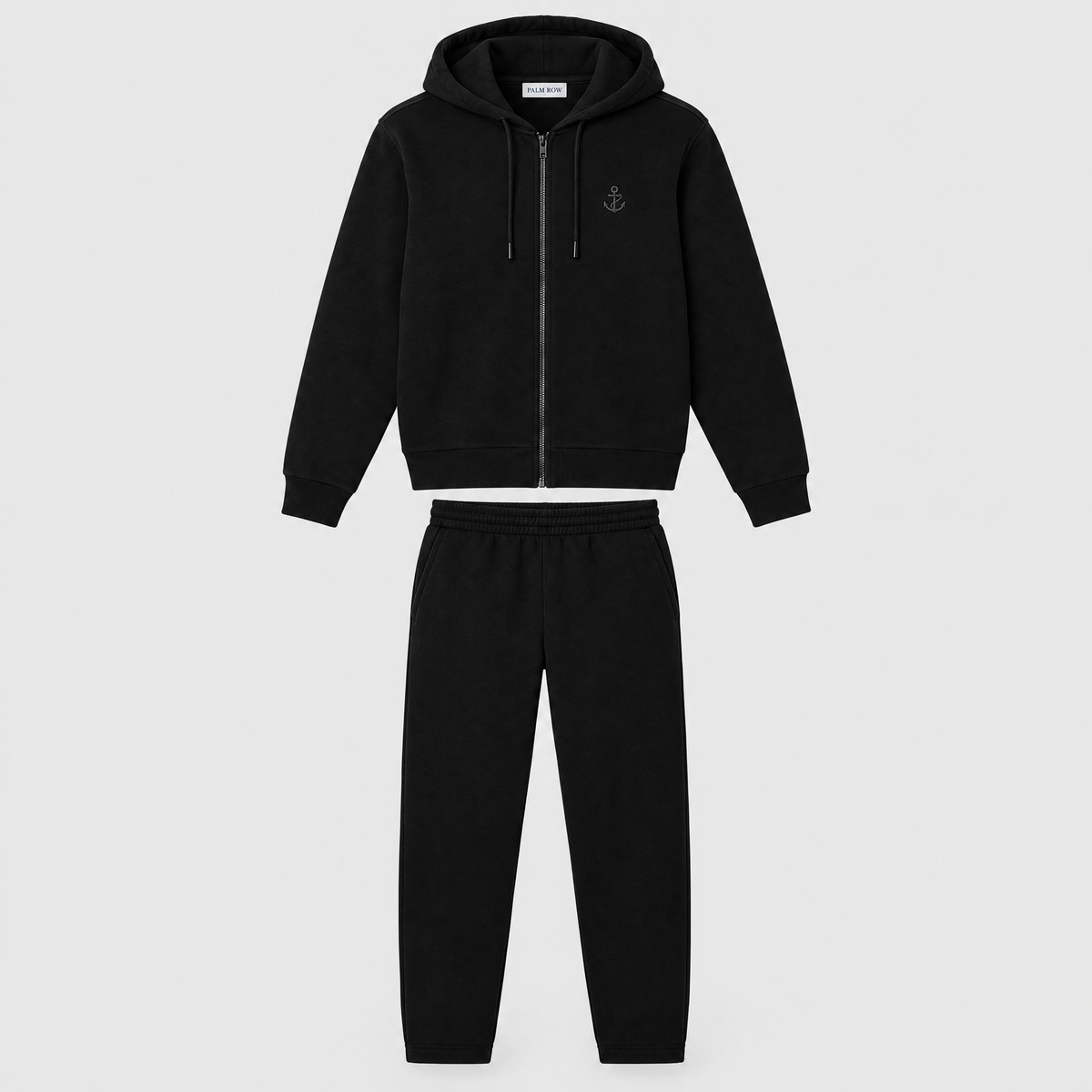 Marbella Hooded Tracksuit - Black