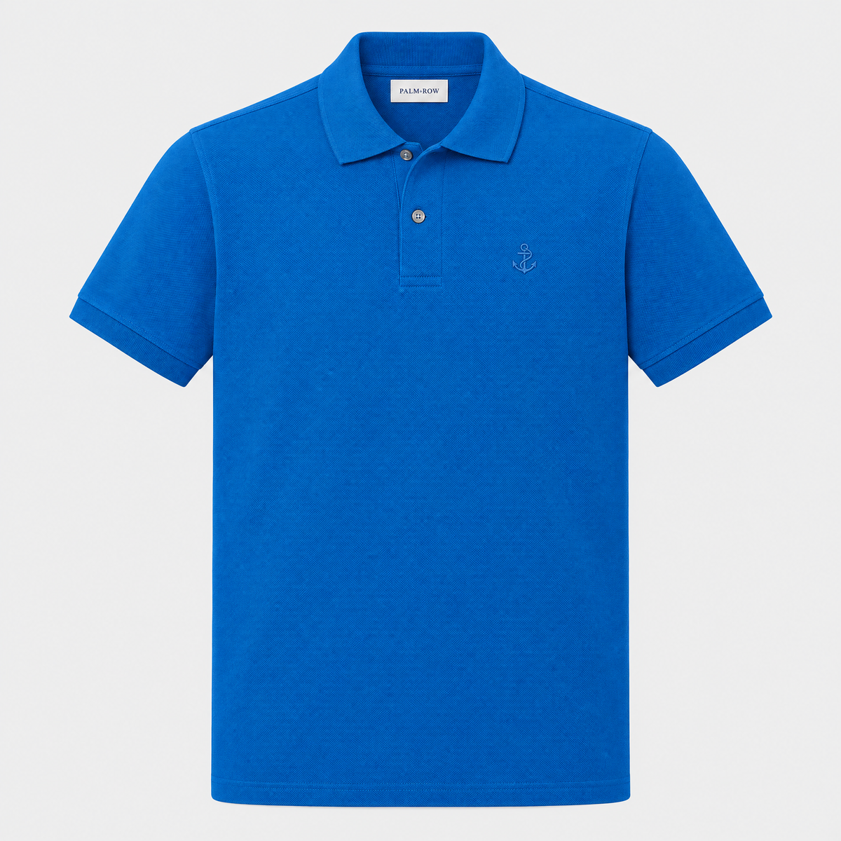 Saint-Tropez Piqué Polo - Blue