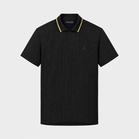 Biarritz Court Polo - Black