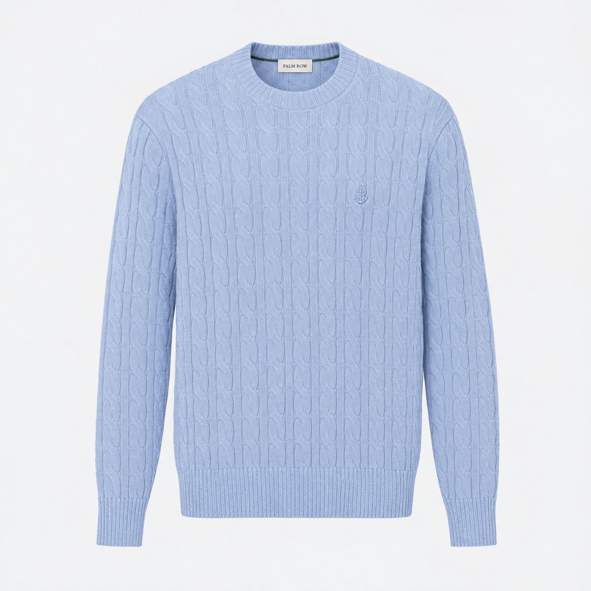 Nantucket Cable Knit - Pale blue