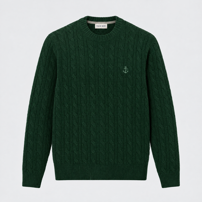 Nantucket Cable Knit - Khaki