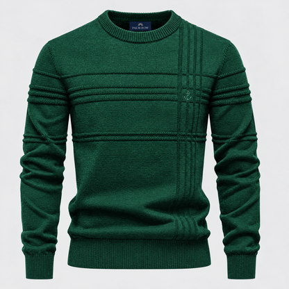 Sorrento Crew Knit - Vert