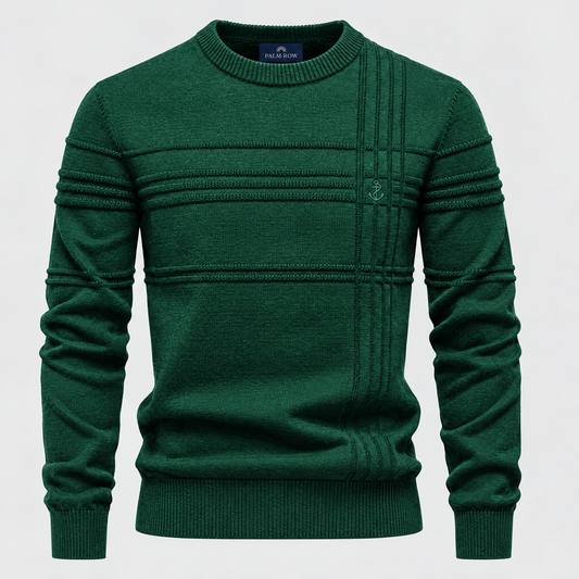 Sorrento Crew Knit - Vert