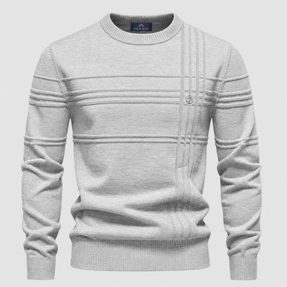 Sorrento Crew Knit - Gris clair