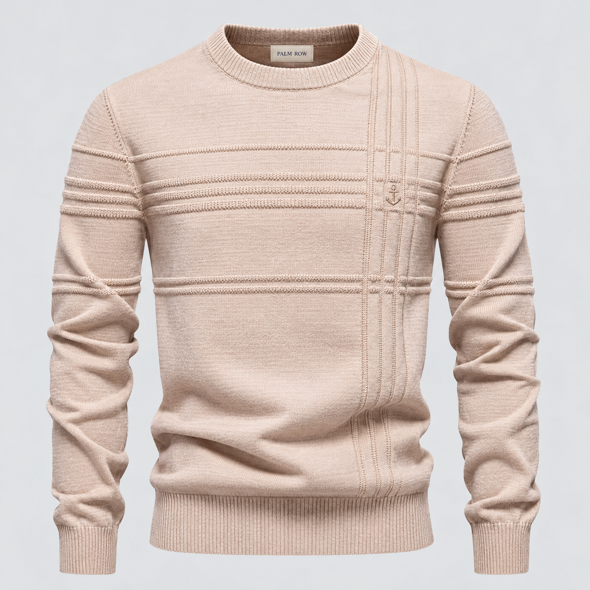 Sorrento Crew Knit - Beige