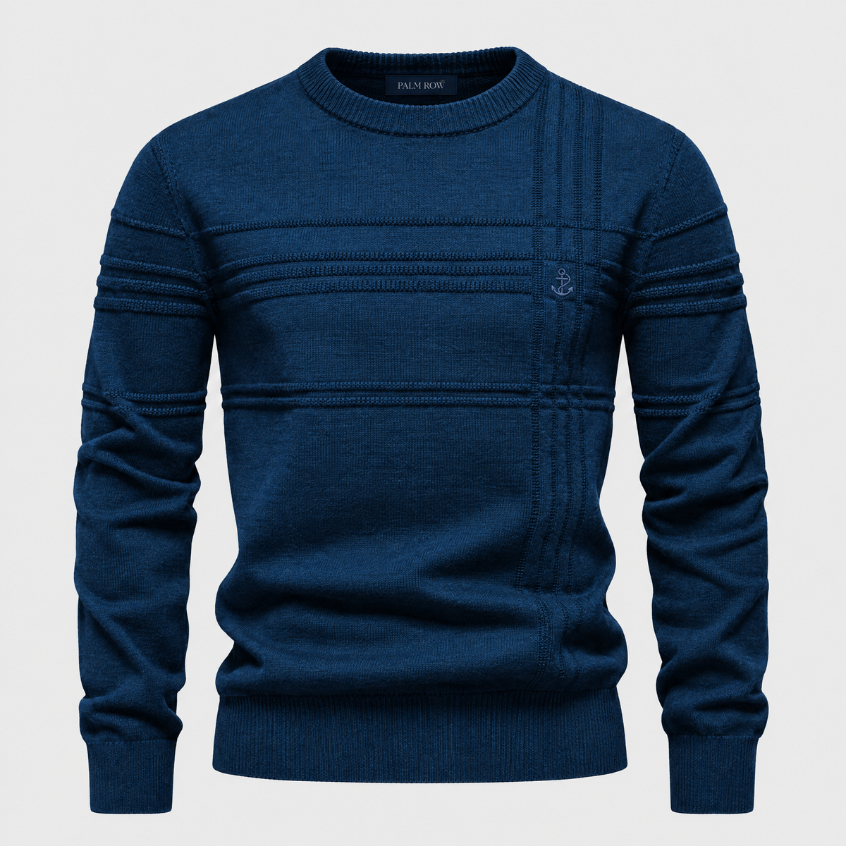 Sorrento Crew Knit - Bleu marine