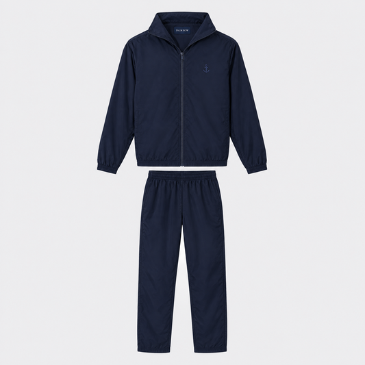 Valencia Tennis Tracksuit - Navy blue