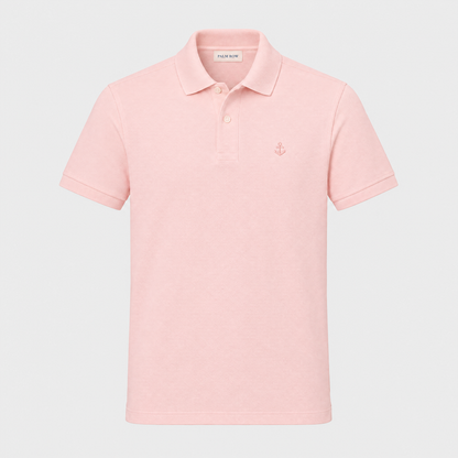 Positano Piqué Polo - Flamingo