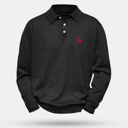 Premium Wool Knit Crewneck Sweater