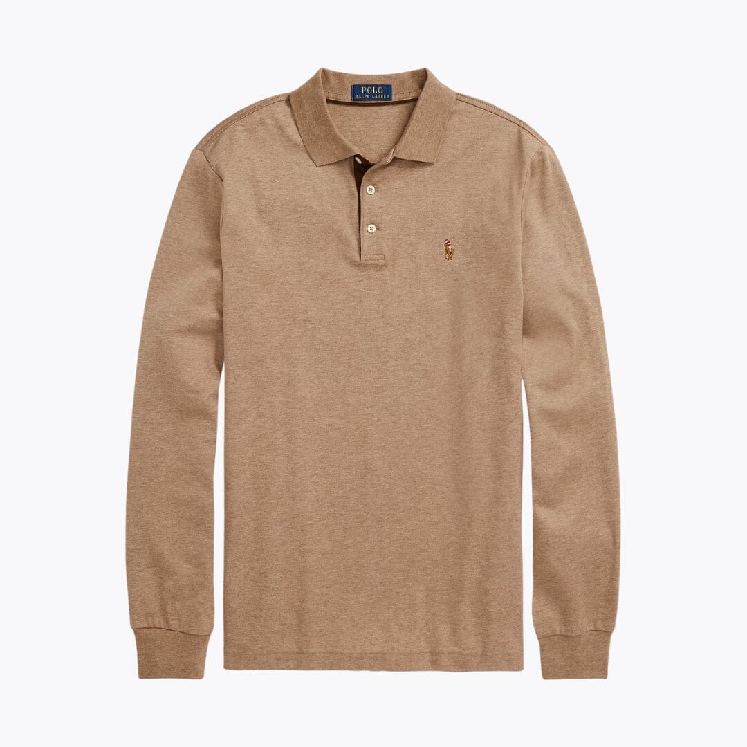 Long Sleeve Cotton Collared Shirt