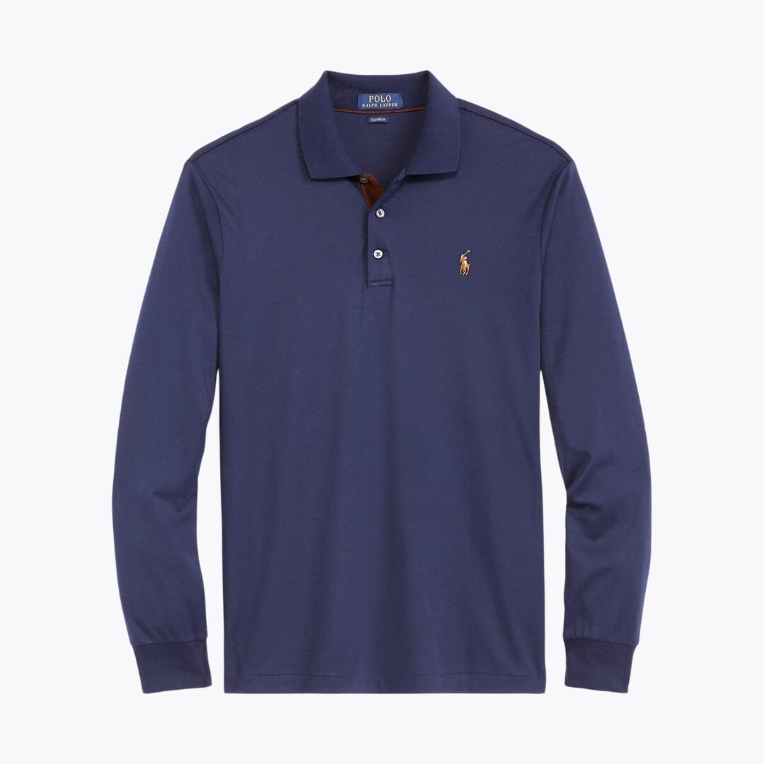 Long Sleeve Cotton Collared Shirt