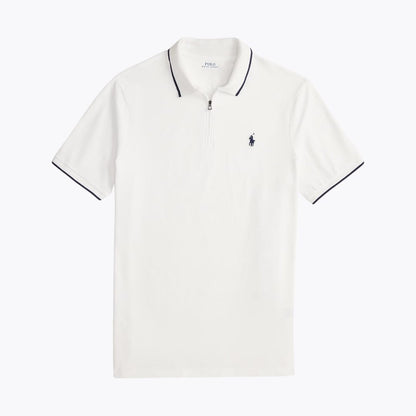 Stretch Cotton Short Sleeve Collared Shirt