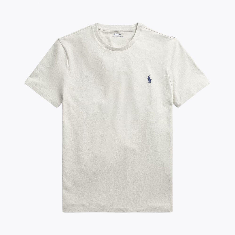 Fitted Cotton Crewneck T-Shirt