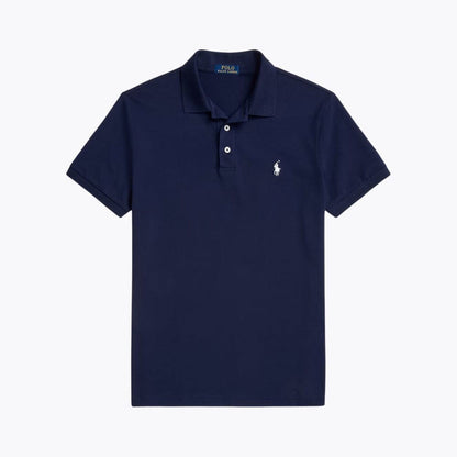 Slim Fit Stretch Cotton Collared Shirt