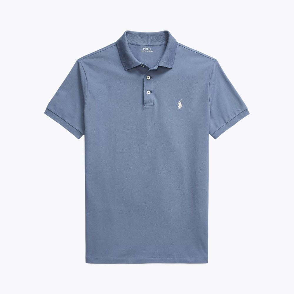 Slim Fit Stretch Cotton Collared Shirt