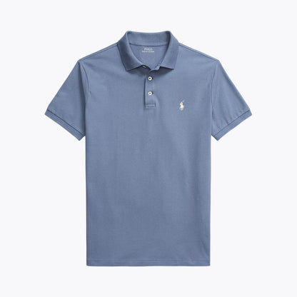 Slim Fit Stretch Cotton Collared Shirt