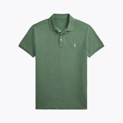 Slim Fit Stretch Cotton Collared Shirt