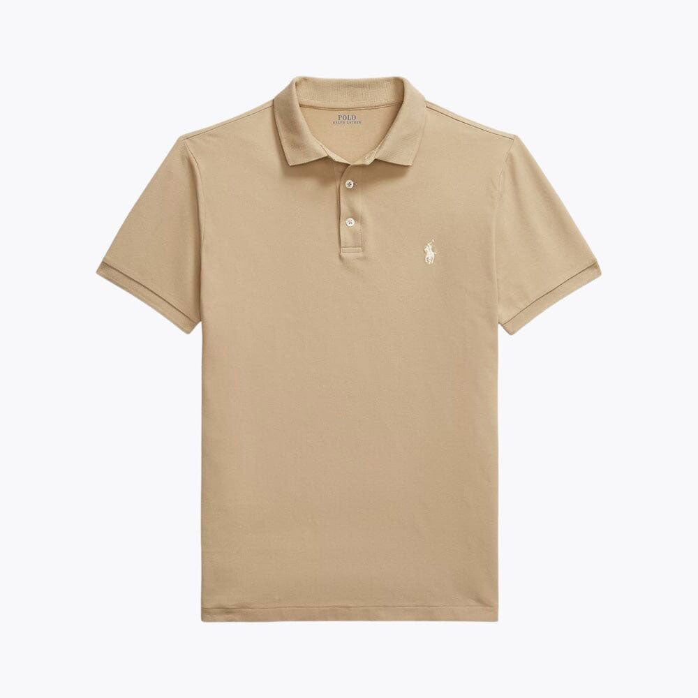 Slim Fit Stretch Cotton Collared Shirt