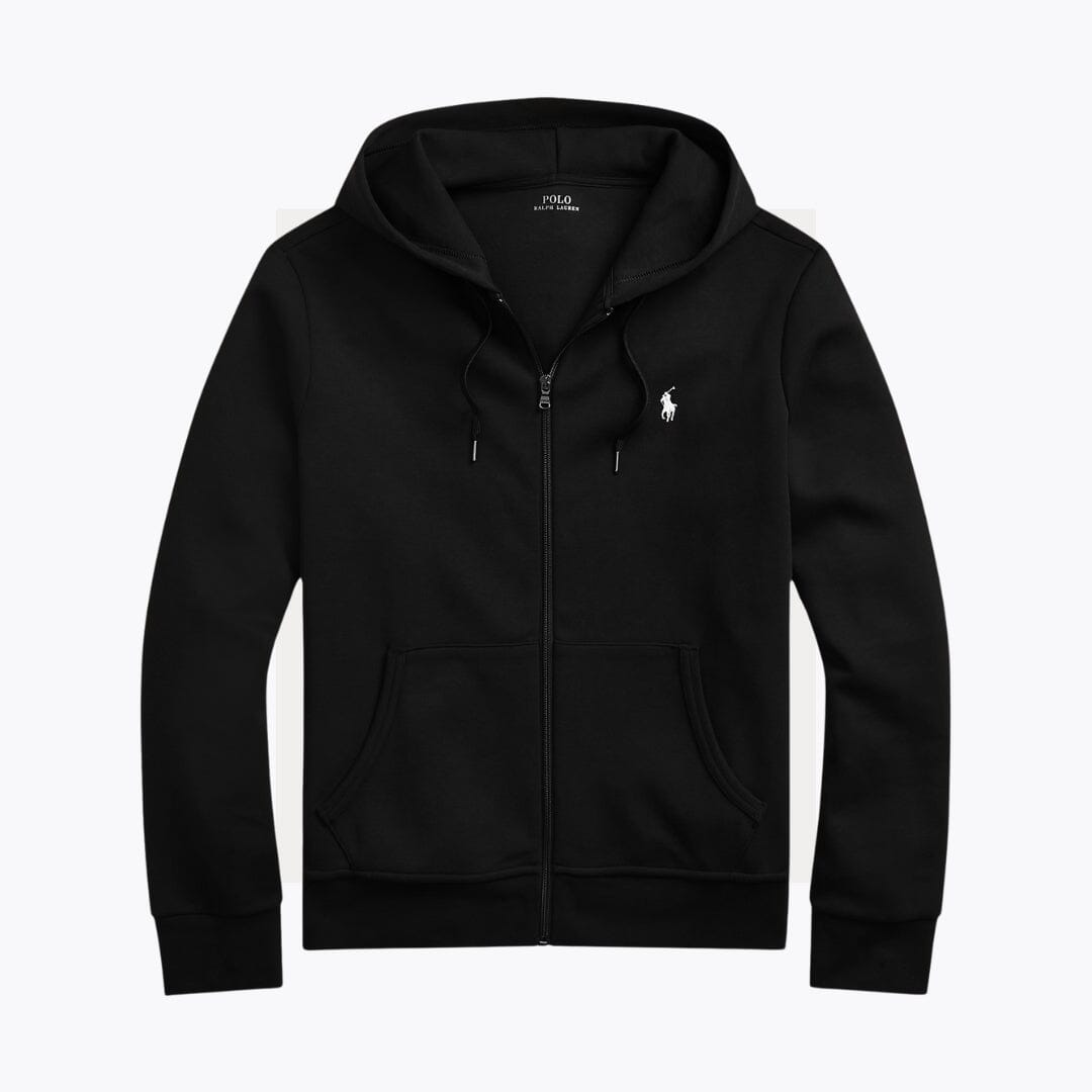Full-Zip Knit Hoodie