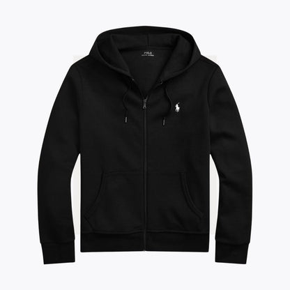 Full-Zip Knit Hoodie