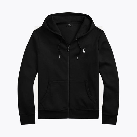 Full-Zip Knit Hoodie