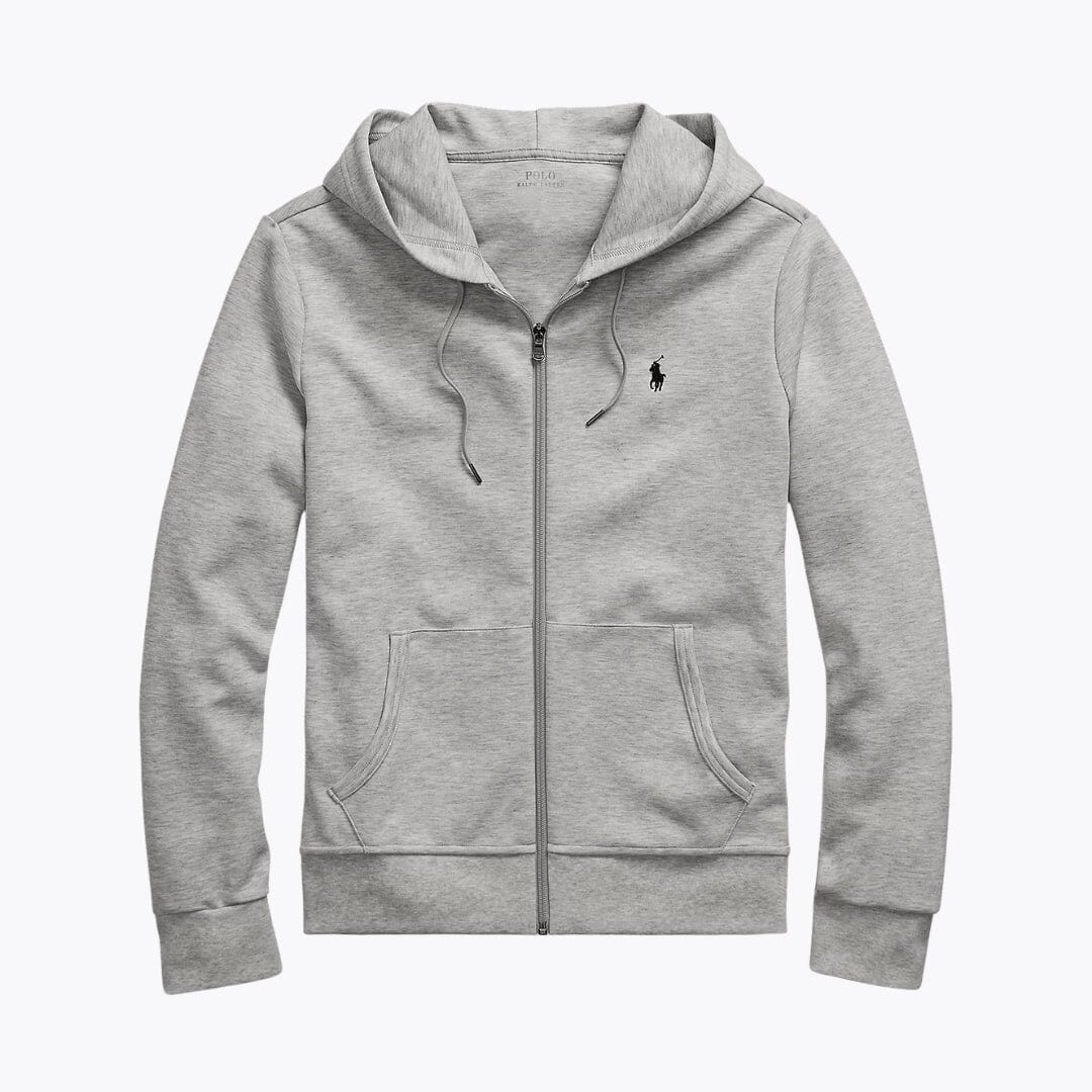 Full-Zip Knit Hoodie