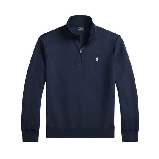 Quarter-Zip Mockneck Sweater